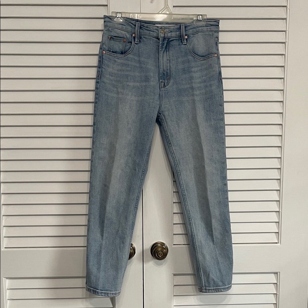 MOTHER Light Blue Ankle Jeans